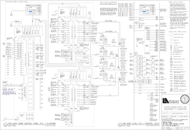 Calais WW Influent Pump Control Wiring